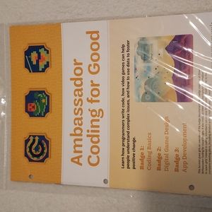 Girl Scouts Ambassador Coding for Good Badge Activity Set
